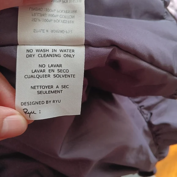 Vintage irisdiscent purple coat (S) - Picture 7 of 7